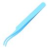 Pinzas de Punta Redonda para Pestañas Herramientas de Belleza Rizador de Pestañas de Acero Inoxidable Pinzas para Pestañas Aplicador de Pestañas Postizas Fábrica en Stock