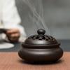 Quemadores de cerámica de sándalo, adornos artesanales, quemadores de aromaterapia con reflujo, accesorios creativos para el hogar, incienso para dormitorio, quemadores de incienso con canal antimosquitos.