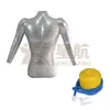 Maniquí Inflable de Plástico para Ropa, Modelo de Torso Masculino y Femenino con Manos para Exhibición en Tienda de Ropa y Accesorios de Fotografía