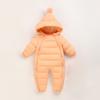 Ropa de una pieza tipo Harem para bebé de importación, Ropa para recién nacido, Ropa de algodón para salir en Otoño e Invierno, Traje de una pieza cálido para bebé de un mes