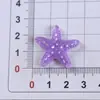Pequeños Accesorios de Resina de Concha Colorida con Purpurina Transparente Accesorios para Pasador de Pelo Hebilla de Zapato DIY Accesorios para Bolso Sombrero DIY