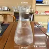 Kaikyo Cristal Transparente Hervidor de Agua Fría para Beber Agua Versión de Lujo Ligero Simple Moderno Hervidor de Agua Tetera