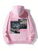 Sudadera con estampado New York Dream City Moda Casual Suéter para Mujer