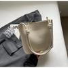 2024 Nueva Moda Bolso de Cubo de Hombro Estilo Occidental Personalidad Simple Combinable Otoño e Invierno Popular Bandolera Elegante Bolso de Mujer