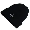 Gorro de Punto Bordado Nuevo Transfronterizo Otoño e Invierno Hombres y Mujeres Europeos y Americanos Gorro Cálido de Lana para Exteriores Gorro de Punto Gorro para el Frío