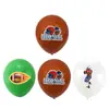 Conjunto de Balões de Látex Cartoon de 12 polegadas Balões Temáticos para Festa de Aniversário Múltiplos Padrões Festa 18 peças