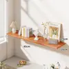 Estante de Pared Oculto de Una Sola Línea Estantería para Libros Colgante de Pared para Sala de Estar Estante Colgante de Pared para Dormitorio
