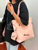 Bolsa de Mano Impermeable de Tela Oxford de Gran Capacidad Bolso de Moda Artístico para Ocio Estudiante Universitario Clase Viajero Bolso de Hombro para Mujer