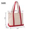 Bolsa Tote de Lona Estilo Coreano para Mujeres para Ir al Trabajo con Logo Imprimible Bolso de Hombro Gran Capacidad Estudiante Ins Bolso de Mano Estilo Japonés