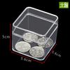 Empaque de plástico transparente caja pequeña memoria USB MP3 caja de cristal reloj inteligente caja de embalaje para alimentos joyería fabricantes en stock