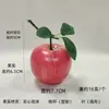 Modelo de frutas e vegetais de simulação maçã vermelha falsa adereços de tiro para crianças loja decorações de maçã para supermercado