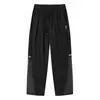 2026 Verão Masculino Tamanho Grande Malha Respirável Calça Masculina Esportiva Seda Gelada Toque Fresco Calça Masculina Comércio Transfronteiriço Cor Sólida Calça