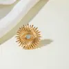 Joyería Transfronteriza Europea y Americana, Anillos Irregulares de Aleación Exagerados con Forma de Labios de Moda y Únicos, Juego de Anillos Huecos Vintage