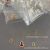 Versão High-End Kirin Ouro 18K Ágata Vermelha Colar Brincos de Cabacinha Brincos de Ágata Vermelha para Mulheres Brincos Cravejados de Diamantes Pingente Corrente para Clavícula
