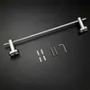 Barra de toalla de pared sin taladro, acero inoxidable 304, barra simple engrosada, para baño, lavabo, inodoro, toallero transfronterizo