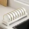 Gaveta Escorredor de Pratos Extraível para Armário de Cozinha Rack para Armazenamento de Pratos Escorredor de Pratos Artefato