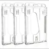 Productos transfronterizos llavero de aleación de zinc fácil de tirar con tarjetero doble para tarjetas de PC horizontal y vertical tarjetero rígido de PS