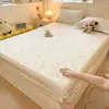 2026 Nuevo Juego de Sábana Estampada de Algodón Puro para Cama Individual, Juego de Sábanas de Tres Piezas 100% Algodón