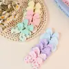 Estilo Coreano Preenchido com Algodão Laço Dupla Face DIY Semi-Acabado Estampado à Mão Roupas Decorativas Acessórios para Bebê Acessórios Atacado