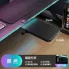 Bandeja para teclado sin taladro para uso debajo del escritorio, extensión de escritorio de oficina, almacenamiento para ratón de computadora con rieles deslizantes tipo cajón