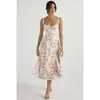 2024 Explosiones de Amazon Verano Comercio Exterior Temperamento de Oficina Color Sólido Moda Vestido de Tirantes de Gama Alta Vestido Mujer