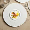 Platos Creativos de Fábrica Plato de Cena para Comida Occidental Plato de Sopa Vajilla de Hotel Plato para Filete Cerámica Platos de Concepto Artístico Platos para el Hogar
