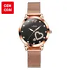Fábrica de Relógios Personalizada Fábrica de Processamento Oem/Odm Relógio de Quartzo Exportação Oem Transfronteiriça Relógio Feminino Relógio Feminino Mulheres