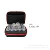 Liyang spot EVA nail art joia de diamante pequeno caixa redonda pequena bolsa de armazenamento caixa de armazenamento de 60 unidades com frasco