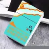 Estuche para Cigarrillos de Plástico a Prueba de Caídas con Diseño de Flor de Loto Portátil Creativo Más Vendido Estuche para Cigarrillos Impreso Siete Lobos Estuche para Cigarrillos a Prueba de Humedad Venta al por Mayor