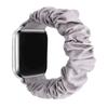 Adecuado para Correa Appleiwatch Generación Se45678 Transfronterizo para Mujer Color Sólido Lona Correa de Pelo Intestino Grande de Apple