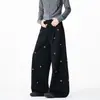 Pantalones deportivos elegantes para hombre, marca de tendencia nueva de nicho primavera 2026, pantalones rectos holgados, pantalones deportivos versátiles casuales