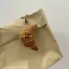 Llavero Divertido Lindo Dibujo Animado Papa Graciosa Puma Bolso Muñeco de Peluche Colgante de Bolso Regalo para Novia