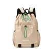 Nueva Moda Mochila de Bádminton Entrenamiento Ligera Unisex Casual Mochila para Raquetas de Tenis Gran Capacidad Cierre de Cordón Bolsa Escolar