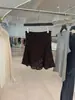 DestacadoYouran 26 Nuevo para Principios de Otoño Mezcla de Algodón Burbuja Encaje Hueco Banda para el Pecho Dobladillo con Volantes Ajuste Delgado Top