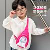 Bolsa infantil super fofa em forma de casca de ovo, bolsa de peito de unicórnio de desenho animado EVA da moda 2025, nova bolsa pequena quebrada de peito para meninos e meninas