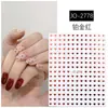 Pegatinas de Arte para Uñas Estrellas y Corazones de Moda Coloridas Dopamina Mini Pentagrama Adhesivas Pegatinas para Uñas Decoración Mayoreo