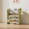Estantería para Almacenamiento de Juguetes Infantiles para el Hogar, Gabinete de Almacenamiento Multicapa de Gran Capacidad, Gabinete Organizador Multifuncional para Juguetes de Bebé
