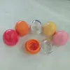 Caja de Polvo Suelto Forma de Huevo 10ml Gran Capacidad Bálsamo Labial Botella de Crema para Ojos Transparente Botella de Tinte para Cejas Cosméticos Botella Vacía