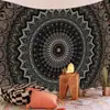 Tapeçaria Amazon Transfronteiriça Índia Mandala Fundo Boêmio Pano de Parede Pano para Pendurar na Parede ins Manta Decorativa Europeia e Americana