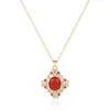 Set de Tres Piezas de Joyería de Lujo Ligero Color Esmeralda Simulada, Pendientes, Collar, Anillo para Mujer, Set Estilo Palacio