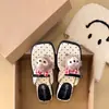 Chanclas de Nuevo Estilo Lindas con Suela Gruesa para Niñas, Sandalias de Tira Gruesa Transpirables Antideslizantes de Verano para Mujeres para Usar al Salir