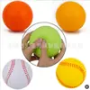 Fabricante Personalizado Juguete de Béisbol de PU Pelota Descompresión Personalizada Espuma de Poliuretano para Niños Pelota para Actividad al Aire Libre para Adultos