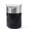 Lixeira de Mesa de Aço Inoxidável para Comércio Exterior Transfronteiriço, Lixeira Mini Armazenamento Estilosa e Criativa, Lixeira para Bancada de Cozinha