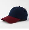 Contraste de cor costura de algodão puro lavado boné de beisebol rosto limpo do casal todos os jogos repicado cap estilo coreano soft top chapéu de sol estudante