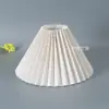 Abajur de Mesa para Sala de Estar com Cobertura de Tecido Plissado, Peças de Tecido de Reposição para Luminária de Chão de Hotel, Cúpula para Lustre DIY, Arandela