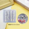 Molde de silicona para nail art peonía extranjera animal de dibujos animados DIY relieve molde para decoración de uñas creativo gota de pegamento molde de pegamento UV