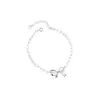 Pulsera de Moño Hueco Dulce y Linda para Mujer, Moderna y Versátil, Diseño de Hada, Joyería de Mano de Alta Gama y Exquisita