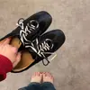 Versión de Piel de Vaca~Zapatos de Entrenamiento Alemanes Negros Retro, Zapatos con Cordones Forrest Gump, Tenis Casuales con Plataforma para Mujer, Zapatos Deportivos Versátiles, Modernos