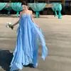 Vestido de Praia Super Fada para Férias Sem Alças Costas Abertas Roupa de Viagem para Sanya Roupa de Alta Qualidade para Beira-Mar vestido