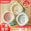 Lavabo Plegable para Niños, Recipiente Portátil para Recién Nacidos, Cubeta de Plástico Espeso para Bebé, Cubeta Pequeña para Bebé en Casa
